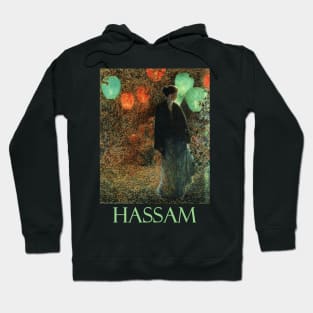 July Night by Childe Hassam Hoodie